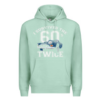 Seafoam I Survived The Sixties Twice Classic Birthday Premium Hoodie - longCreatives