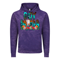Cloud Purple Boy Mama Flowers Cow Vintage Hoodie - CowCowDesign