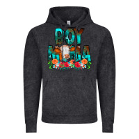 Vintage Black Boy Mama Flowers Cow Vintage Hoodie - CowCowDesign