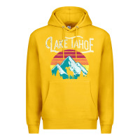 Lemon Vintage Lake Tahoe Mountains Retro T Premium Hoodie - longCreatives