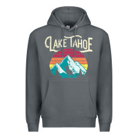 Rock Vintage Lake Tahoe Mountains Retro T Premium Hoodie - longCreatives