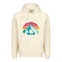 Sandshell Vintage Lake Tahoe Mountains Retro T Premium Hoodie - longCreatives