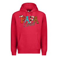 Cardinal Papa Claus Premium Hoodie - CowhideDigitalArt