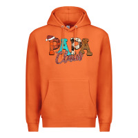 Carrot Papa Claus Premium Hoodie - CowhideDigitalArt