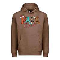 Chestnut Papa Claus Premium Hoodie - CowhideDigitalArt