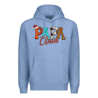 Colony Blue Papa Claus Premium Hoodie - CowhideDigitalArt