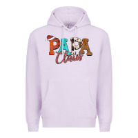 Lilac Papa Claus Premium Hoodie - CowhideDigitalArt