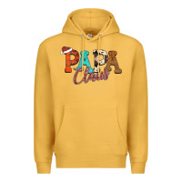 Mustard Papa Claus Premium Hoodie - CowhideDigitalArt