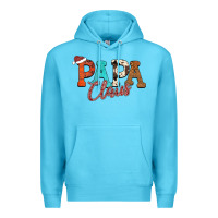 Ocean Blue Papa Claus Premium Hoodie - CowhideDigitalArt
