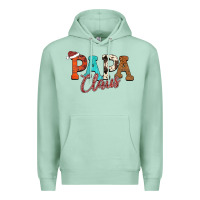 Seafoam Papa Claus Premium Hoodie - CowhideDigitalArt