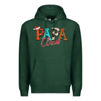 Sports Green Papa Claus Premium Hoodie - CowhideDigitalArt