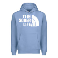 Colony Blue the sober life sobriety cool aa na anonymous t shirt gifts Premium Hoodie - longCreatives