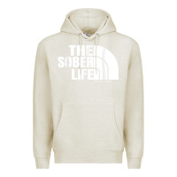 Oatmeal Heather the sober life sobriety cool aa na anonymous t shirt gifts Premium Hoodie - longCreatives