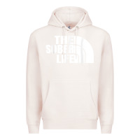 Pale Pink the sober life sobriety cool aa na anonymous t shirt gifts Premium Hoodie - longCreatives