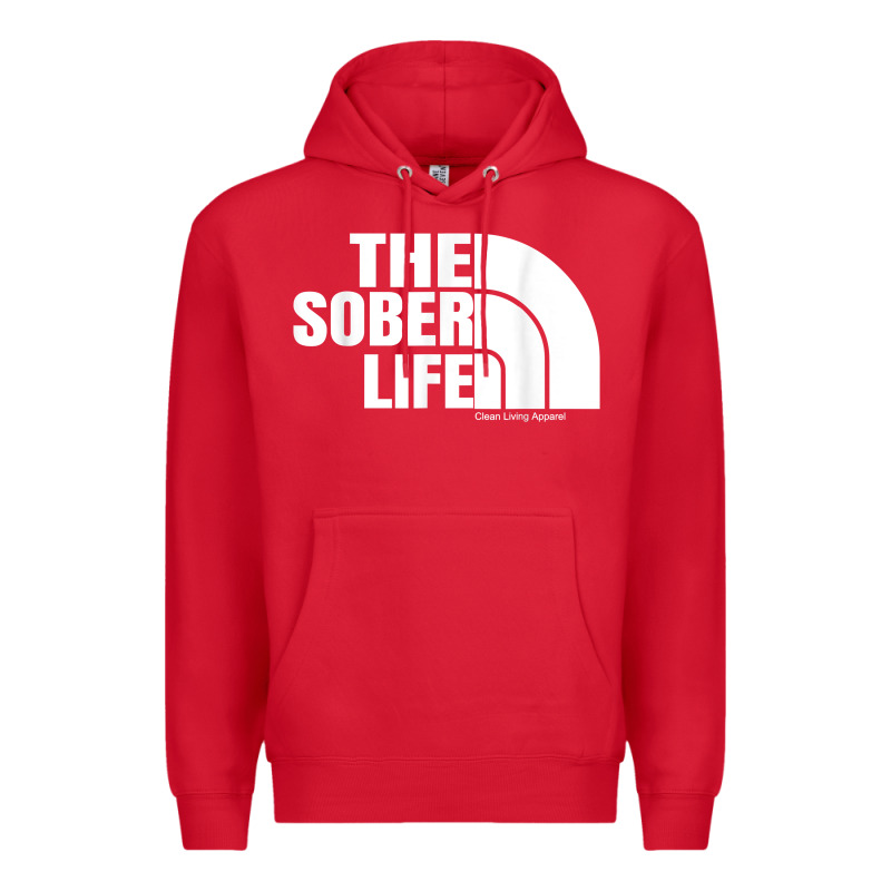 The Sober Life Sobriety Cool Aa Na Anonymous T Shirt Gifts Premium Hoodie by longCreatives | Teevron