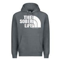 Rock the sober life sobriety cool aa na anonymous t shirt gifts Premium Hoodie - longCreatives