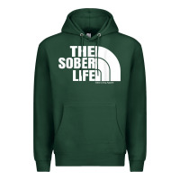 Sports Green the sober life sobriety cool aa na anonymous t shirt gifts Premium Hoodie - longCreatives