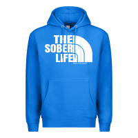 True Royal the sober life sobriety cool aa na anonymous t shirt gifts Premium Hoodie - longCreatives
