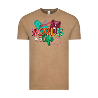 Vintage Coffee Scrub life Vintage Tee - CowGirlArtShop
