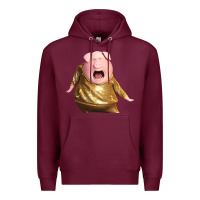 Burgundy Sing Gunter Premium Hoodie - longCreatives