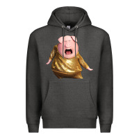 Charcoal Heather Sing Gunter Premium Hoodie - longCreatives