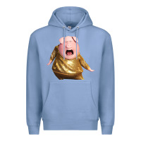 Colony Blue Sing Gunter Premium Hoodie - longCreatives