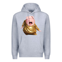 Heather Grey Sing Gunter Premium Hoodie - longCreatives