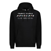 Black Domestic Violence Advocate Premium Hoodie - longCreatives