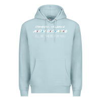 Blue Mist Domestic Violence Advocate Premium Hoodie - longCreatives