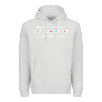 Dove Grey Domestic Violence Advocate Premium Hoodie - longCreatives
