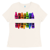 Bone custom name crayons Ladies Tee - texasbilliewilder