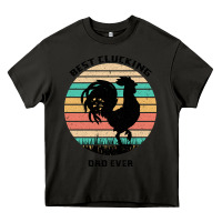 Asphalt Best Clucking Dad Ever Heavy Core Tee - Bettercallsaul