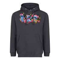 Smoke pink christmas stitch and gifts Heavyweight Hoodie - AdoDesignShop