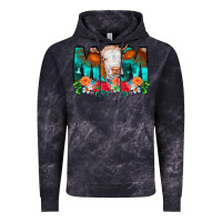Cloud Black Cow Mom Turquoise Tooled Leather Flowers Vintage Hoodie - CowCowDesign