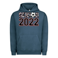 Pigment Midnight Navy senior soccer Urban Hoodie - AdoDesignShop