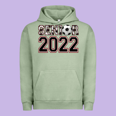 Senior Soccer Urban Hoodie Designed By Adodesignshop
