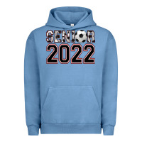 Pigment Pebble Blue senior soccer Urban Hoodie - AdoDesignShop