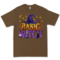 Cacao Basic Witch Premium Tee - texasbilliewilder
