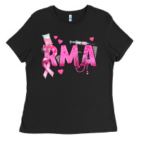 Breast Cancer Rma Registered Medical Assistant Ladies Tee | Teevron