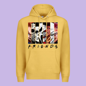 Funny Horror Friends Scary Movies Halloween Costume Sweatshirt Premium Hoodie Designed By Longcreatives