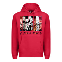 Cardinal funny horror friends scary movies halloween costume sweatshirt Premium Hoodie - longCreatives