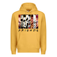 Mustard funny horror friends scary movies halloween costume sweatshirt Premium Hoodie - longCreatives