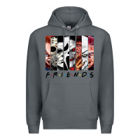 Rock funny horror friends scary movies halloween costume sweatshirt Premium Hoodie - longCreatives