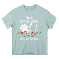 Arona Im A Dog And Horse Kind Of Queen Heavy Core Tee - Bettercallsaul