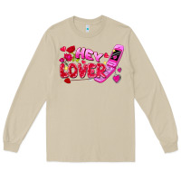 Mushroom Hey lover flip phone Valentine's Day Long Sleeve Tee - FaDigitalArtStudio