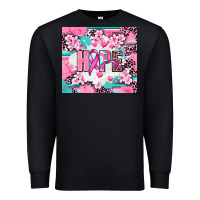 Black hope breast cancer Premium Sweatshirt - AdoDesignShop