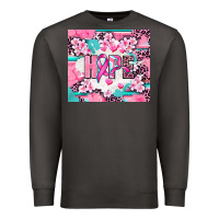 Smoke hope breast cancer Premium Sweatshirt - AdoDesignShop