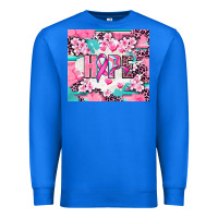True Royal hope breast cancer Premium Sweatshirt - AdoDesignShop