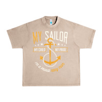 French Oak Proud Navy Mother for Moms of Sailors Proud Mom Navy Family Urban Heavy Tee - longCreatives