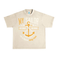 Sandshell Proud Navy Mother for Moms of Sailors Proud Mom Navy Family Urban Heavy Tee - longCreatives